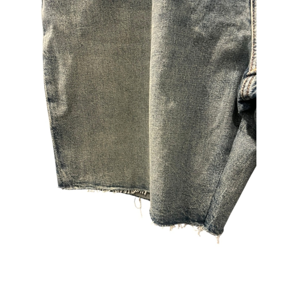 Lucky Brand Grateful Dead NWT Size 33 Denim Jean Loose Shorts Patches Embroidery - Picture 7 of 11